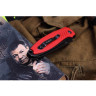 Нож MR BLADE SHOT BLACKWASH RED MB220